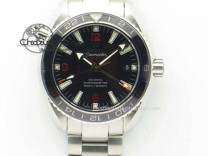 0123 StreetReady 2018 Seamaster Diver 300M VSF 1:1 Best Edition Blue Ceramic Gray Dial on Blue Rubber Strap A8800 V2 (Black Balance Wheel) 7963